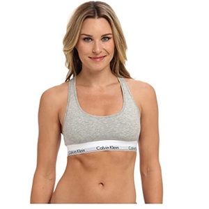 Calvin Klein racerback cotton bralette
